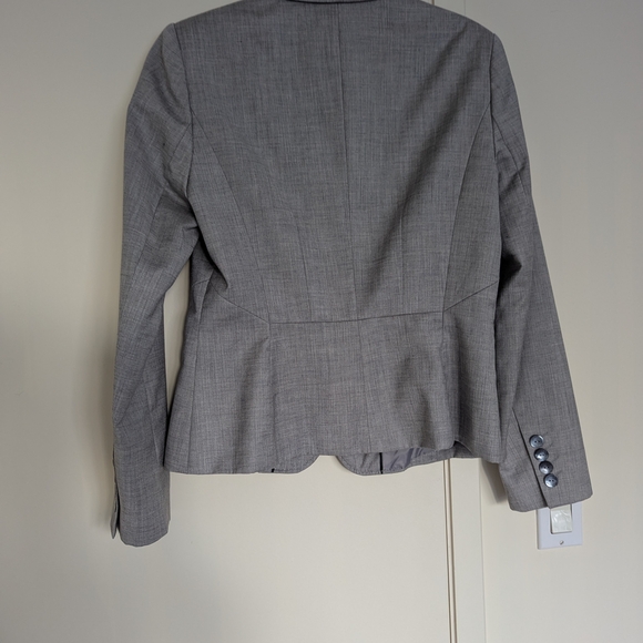 Calvin Klein Women's Gray Blazer - Picture 6 of 9